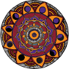 Mandala Blüte
