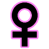 Weiblich Zeichen Venus Symbol