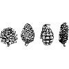 Granade / Fir Cone Design