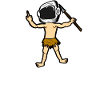 Astronaut caveman Astonauts helmet t-shirts