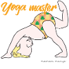 Baby Girl Blondie Yoga