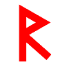 Raido Rune des Vikings