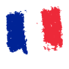 France drapeau - France flag