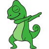 Dabbing Dab gecko reptiles