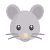sweet gray mouse