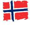 Flaga Norwegii - Norwegia