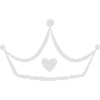 Crown with heart