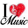 I love music