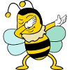 Dabbing Dab Bee