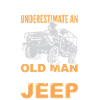 Old man jeep cool gift