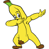Dabbing Dab Banane