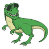 Cool Tyrannosaurus Rex - Dinosaure T-Rex