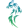 Wolfsilhoutte