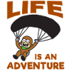 Paragliding skydiving paraglider
