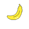 Banane Pixel Art | unisexe