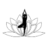 Namaste lotus flower / gift idea