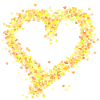 Heart yellow