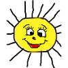 Funny sun