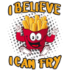 Credo di poter friggere! Patatine fritte Frasi divertenti