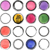 bunte Eule Muster Kreis