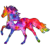 Pferd mit Herz