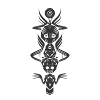Totem skull 23