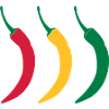3 piments forts
