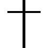 Black cross