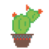 Cactus Pixel Art