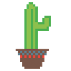 Cactus Pixel Art