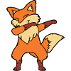 Dabbing Dab Dancing Fox