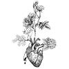 Coeur de fleur