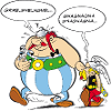 Asterix & Obelix speach bubbles