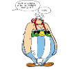 Asterix & Obelix - Obelix speach bubbles