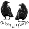 Design Odin Hugin & Munin