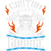 custom garage motorcycle