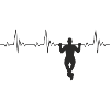 Calisthenics Heartbeat Pull-Up ECG
