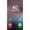 40th Birthday Phone Call Call