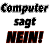 Computer says no!