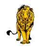 Modern lion