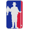 Fishing Fisherman Logo Basketball