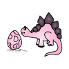 Dino dinosaur Stegosauria