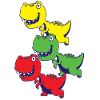 Dinosaurier T-Rex Babys