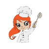 Children chef cook