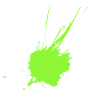 Farbklecks Neongrün