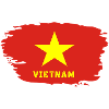 Vietnam Vlag / Gift Hanoi Azië Zuidoost-Azië
