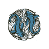 Japanese blue fish