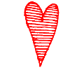 Heart red