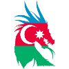 Azerbaijan Dragon Flag