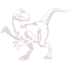 Raptor dinosaur dino gift